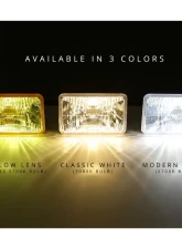 Retrobright LED Sealed Beam 5X7 Rectangle Modern White 5700K                                     - LFRB150 - Image 4