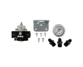 Holley Die Cast 4.5-9 psi Billet Bypass Fuel Pressure Regulator Kit