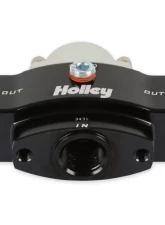 Holley Die Cast 4.5-9 psi Billet Bypass Fuel Pressure Regulator Kit                                     - 12-840KIT - Image 3