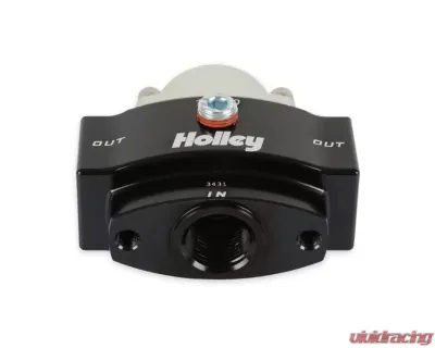 Holley Die Cast 4.5-9 psi Billet Bypass Fuel Pressure Regulator Kit - 12-840KIT