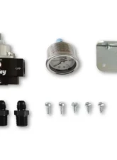 Holley Adjustable 4.5-9 psi Billet Bypass Fuel Pressure Regulator Kit                                     - 12-841KIT - Image 5