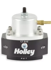 Holley EFI Die Cast 15-60 psi 8-AN Billet Bypass Fuel Pressure Regulator Kit                                     - 12-846KIT - Image 2
