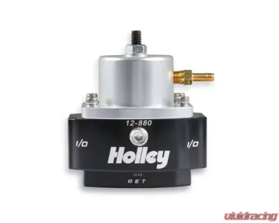 Holley Adjustable 4-65 psi 6-AN Billet Bypass Regulator Kit - 12-880KIT