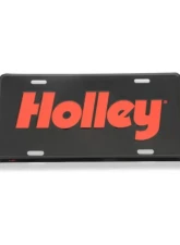 Holley 12" x 6" High Gloss Graphics On Embossed Aluminum License Plate                                     - 36-525 - Image 2
