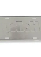 Holley 12" x 6" High Gloss Graphics On Embossed Aluminum License Plate                                     - 36-525 - Image 3