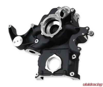 Holley Replacement Timing Cover - Black - 97-373