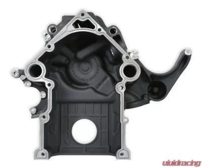 Holley Replacement Timing Cover - Black - 97-373