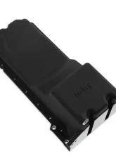 Holley Black Hemi Swap Oil Pan Gen III Hellcat Engines 6.2L 2015+                                     - 302-63BK - Image 2