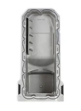 Holley Black Hemi Swap Oil Pan Gen III Hellcat Engines 6.2L 2015+                                     - 302-63BK - Image 4