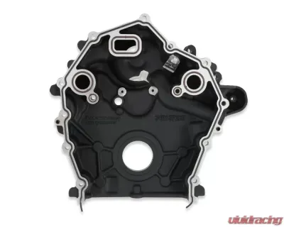 Holley Black Water Pump Manifold Timing Cover Ford 7.3L Godzilla Engine - 97-418