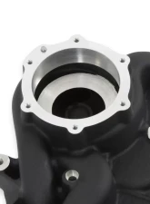 Holley Black Water Pump Manifold Timing Cover Ford 7.3L Godzilla Engine                                     - 97-418 - Image 5