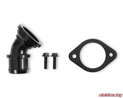 Holley High-Mount Accessory Drive with Holley Oiling System Base Kit - Black Ford 7.3L Godzilla Engines 2020+ - 20-320BK