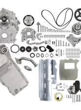 Holley High-Mount Accessory Drive with Holley Oiling System Complete Kit Ford 7.3L Godzilla Engines 2020+                                     - 20-340 - Image 13