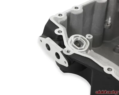Holley High-Mount Accessory Drive with Holley Oiling System Complete Kit - Black Ford 7.3L Godzilla Engines 2020+ - 20-340BK