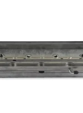Holley 2-Piece Ford Style Natural Aluminum Valve Cover Chevrolet Gen III/IV LS                                     - 241-185 - Image 6