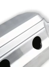 Holley 2-Piece Ford Style Polished Aluminum Valve Cover Chevrolet Gen III/IV LS                                     - 241-186 - Image 3