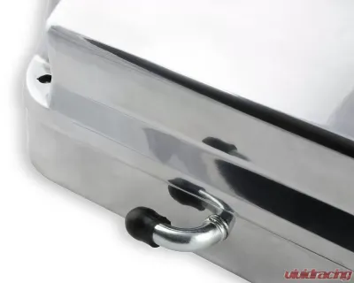 Holley 2-Piece Ford Style Polished Aluminum Valve Cover Chevrolet Gen III/IV LS - 241-186
