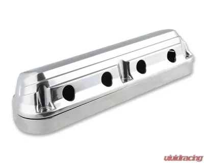 Holley 2-Piece Ford Style Polished Aluminum Valve Cover Chevrolet Gen III/IV LS - 241-186
