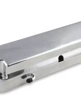 Holley 2-Piece Ford Style Polished Aluminum Valve Cover Chevrolet Gen III/IV LS                                     - 241-186 - Image 7