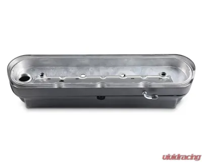 Holley 2-Piece Ford Style Natural Satin Black Valve Cover Chevrolet Gen III/IV LS - 241-187