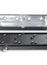 Holley 2-Piece Ford Style Natural Satin Black Valve Cover Chevrolet Gen III/IV LS                                     - 241-187 - Image 7