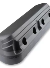 Holley 2-Piece Ford Style Natural Satin Black Valve Cover Chevrolet Gen III/IV LS                                     - 241-187 - Image 9
