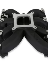 Holley Black Single Plane Intake Manifold Chrysler Gen III Hemi EFI 5.7/6.1/6.4L 2005-2023                                     - 300-930BK - Image 3