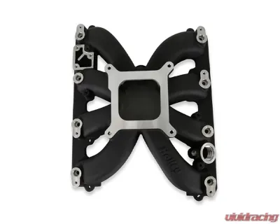 Holley Black Single Plane Intake Manifold Chrysler Gen III Hemi EFI 5.7/6.1/6.4L 2005-2023 - 300-930BK