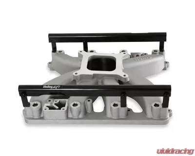 Holley Natural Single Plane Intake Manifold Chrysler Gen III Hemi EFI 5.7/6.1/6.4L 2005-2023 - 300-930