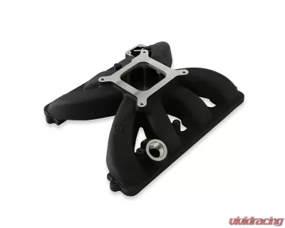 Holley Black Single Plane Intake Manifold Chrysler Gen III Hemi Sniper EFI/CARB 5.7/6.1/6.4L 2005-2023 - 300-931BK