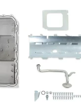 Holley Gen III Hemi Black Swap Oil Pan Mid-Sump Non-VVT Hemi Engines 5.7L/6.1L 2003-2010                                     - 302-60BK - Image 2