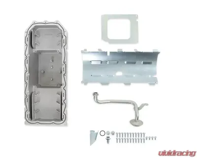 Holley Gen III Hemi Black Swap Oil Pan Mid-Sump Non-VVT Hemi Engines 5.7L/6.1L 2003-2010 - 302-60BK