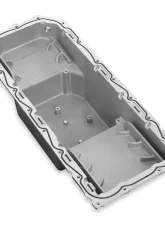 Holley Gen III Hemi Black Swap Oil Pan Mid-Sump Non-VVT Hemi Engines 5.7L/6.1L 2003-2010                                     - 302-60BK - Image 3