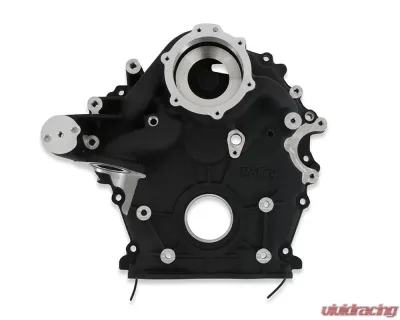 Holley Black Timing Cover Ford 7.3L Godzilla Engine 2020+ - 97-417
