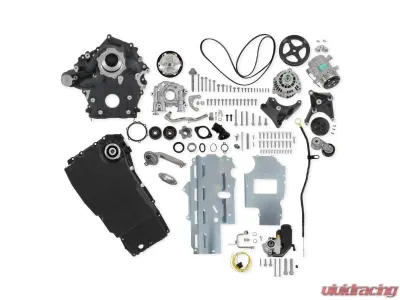 Holley Black F100 Complete Accessory & Oil System for Godzilla - 20-345BK