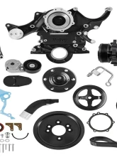 Holley Black Small Block Ford Mid-Mount Accessory Drive System                                     - 20-370BK - Image 3