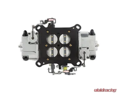 Holley Draw-Thru 4150 600 CFM Shiny Mechanical Secondaries Supercharger XP Carburetor - 0-80575SA