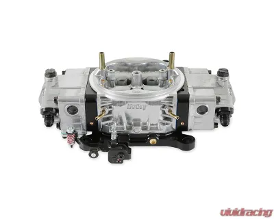 Holley Draw-Thru 4150 600 CFM Shiny Mechanical Secondaries Supercharger XP Carburetor - 0-80575SA