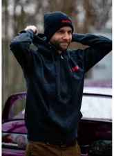 Holley Heather Charcoal Branded Extremely Soft Premium Lightweight Fleece Full Zip Hood                                     - 10433-2XHOL - Image 6