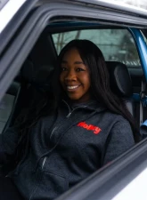Holley Heather Charcoal Branded Extremely Soft Premium Lightweight Fleece Full Zip Hood                                     - 10433-2XHOL - Image 7