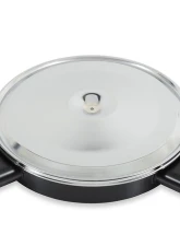 Holley 14 Inch Diameter Dual Snorkel Chrome RetroFilter Drive-by-Wire Air Cleaner                                     - 120-520 - Image 2