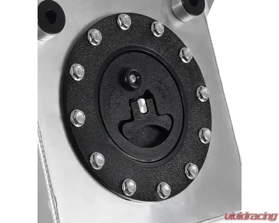 Holley 8x8x11" Flat Bottom 3 Gallon Alumunium Fuel Cell - 19-200