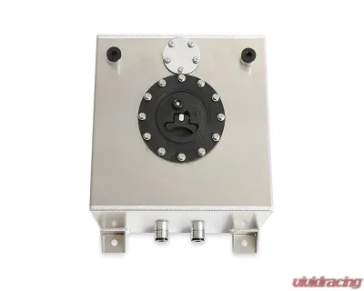 Holley 12x12x8.5" Flat Bottom 5 Gallon Alumunium Fuel Cell - 19-201