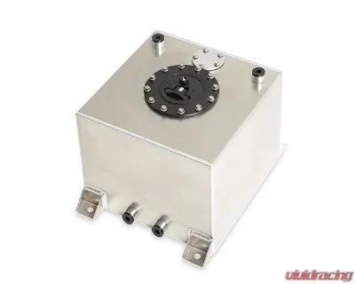 Holley 12x12x8.5" Flat Bottom 5 Gallon Alumunium Fuel Cell - 19-201