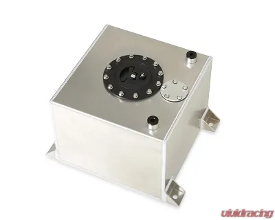 Holley 12x12x8.5" Flat Bottom 5 Gallon Alumunium Fuel Cell - 19-201