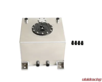 Holley 12x12x8.5" Flat Bottom 5 Gallon Alumunium Fuel Cell - 19-201