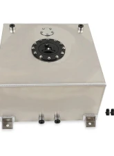 Holley 17x17x9" Flat Bottom 10 Gallon Alumunium Fuel Cell w/ 8" Depth Fuel Gauge Sender                                     - 19-211 - Image 2