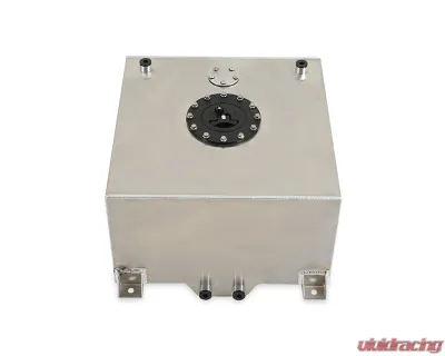 Holley 17x17x9" Rear Sump 10 Gallon Alumunium Fuel Cell w/ 8" Depth Fuel Gauge Sender - 19-212