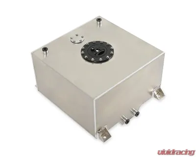 Holley 17x17x9" Rear Sump 10 Gallon Alumunium Fuel Cell w/ 8" Depth Fuel Gauge Sender - 19-212