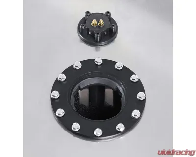 Holley 20x18x10" Flat Bottom 15 Gallon Alumunium Fuel Cell w/ 9" Depth Fuel Gauge Sender - 19-213